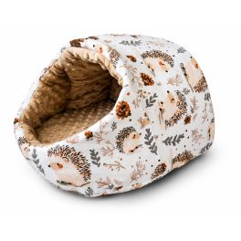 Kisállat papucs fekhely-sünis