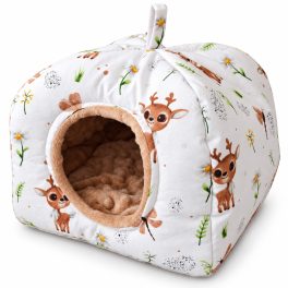 Kisállat sátor fekhely-őzikés